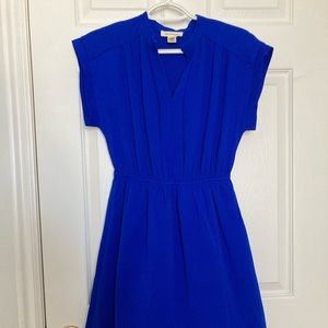 Cobalt blue Monteau dress